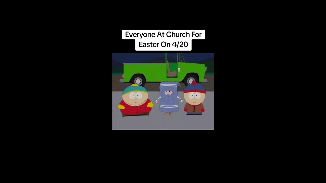 Everyone At Church For Easter On 4/20