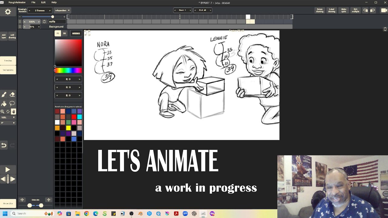 LET'S ANIMATE a work in progress