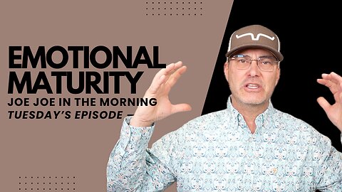Emotional Intelligence: Joe Joe in the Morning | Tuesday Edition