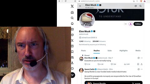 Elon Musk's day on his own platform is very jewish