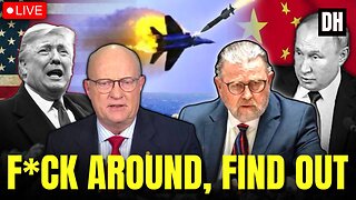 Trump in PANIC: Yemen SINKS US Jet, Putin Orders ESCALATION w/ Larry Johnson & Col. Larry Wilkerson
