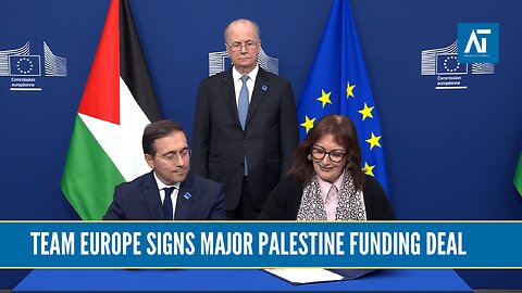 EU–Palestine Aid Boost: Team Europe Signs Major PEGASE Funding Deal | Europe Politics| AT World News