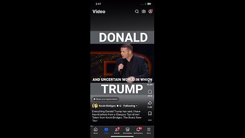 Kevin Bridges comedian sketch