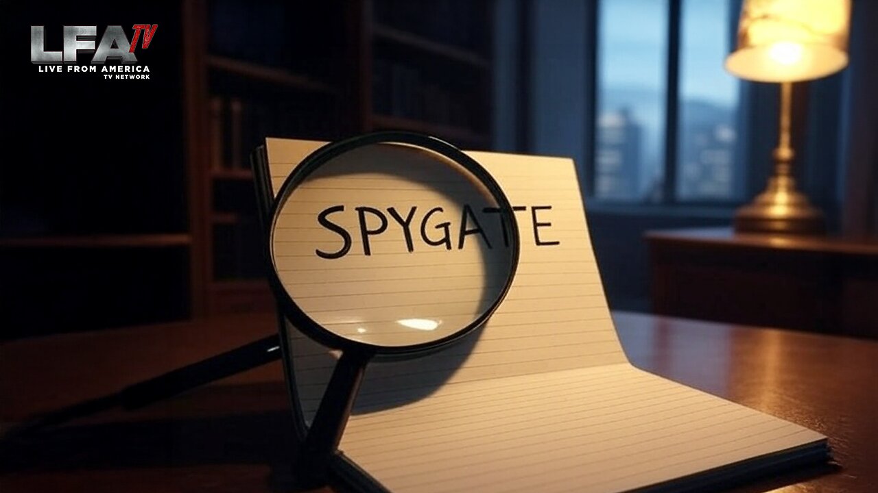 HOLD THE SPYGATE CONSPIRATORS ACCOUNTABLE!