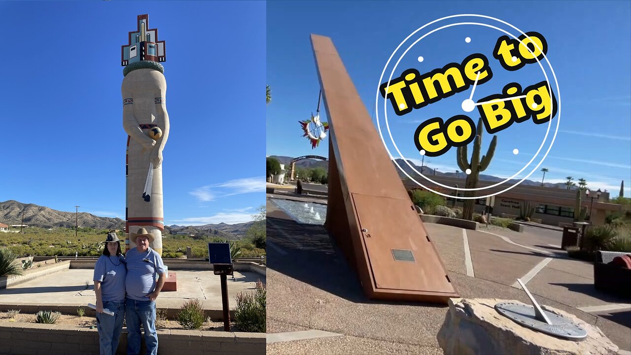 xploring Arizona Oddities: The World's Largest Kachina Doll & the Carefree Sundial | A&G Adventures