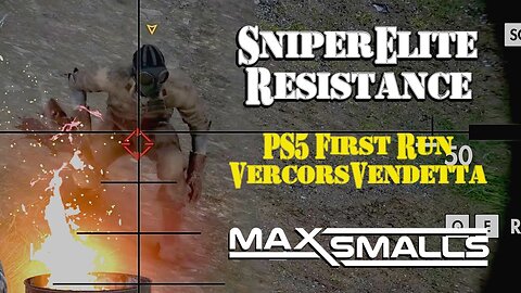 PS5 Sniper Elite Resistance First Run - Vercors Vendetta
