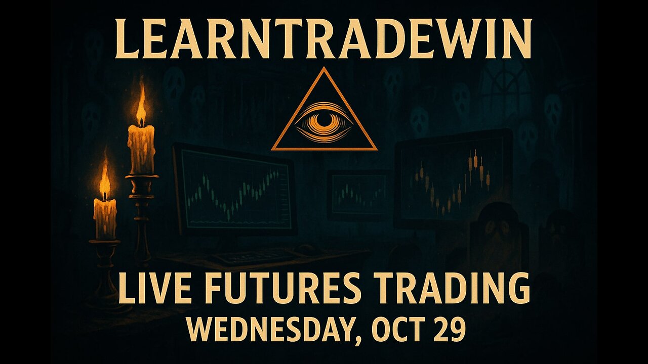 🔴 LearnTradeWin | Live Futures Trading – The Haunted Trading Room