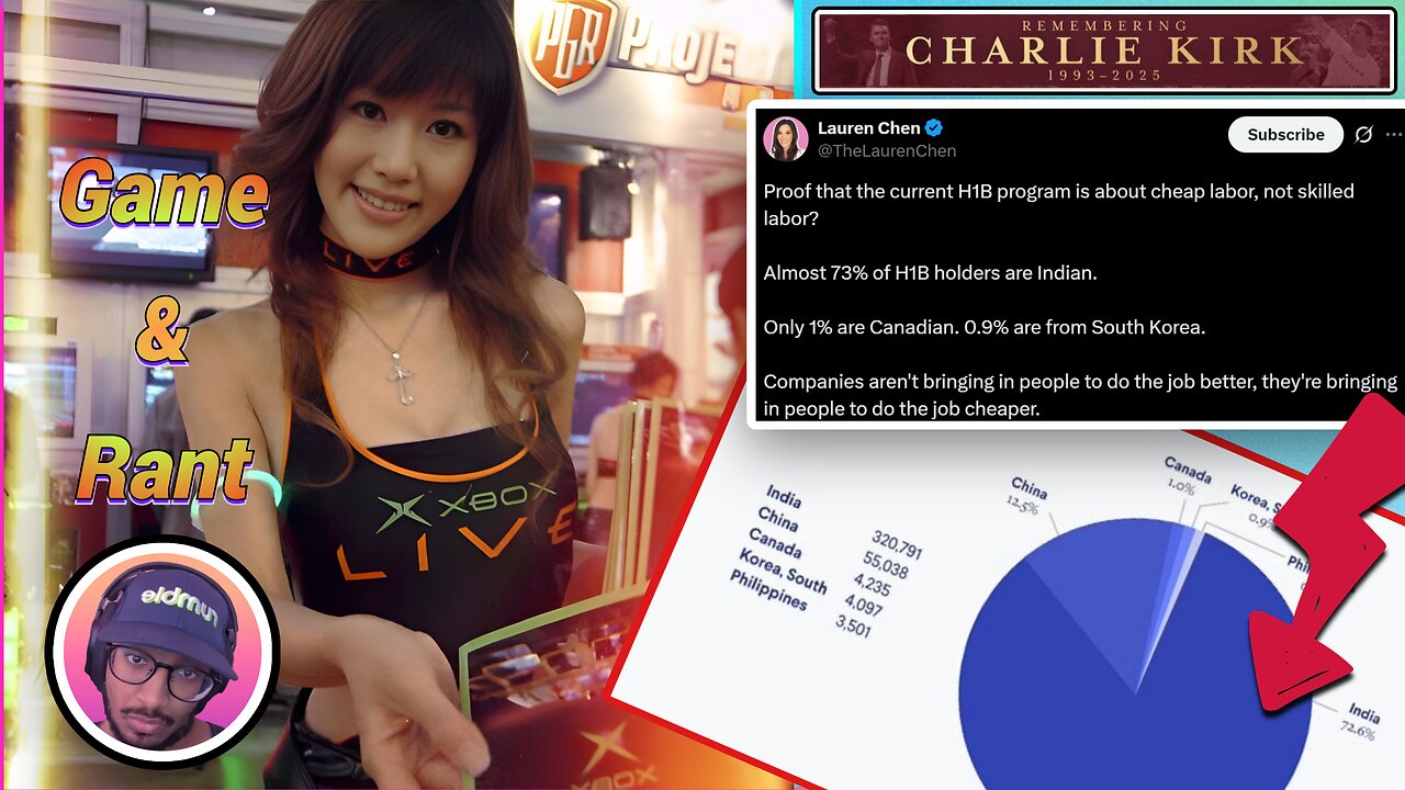 Game & Rant #66 | Kirk Funeral, Kimmel Returns, H-1B EO, ANTIFA, TGS Previews, Xbox Price Bumps