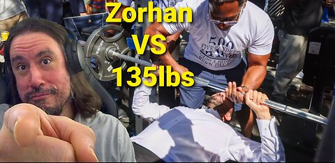 Zohran Mamdani Tries And Fails To Bench Press 135lbs