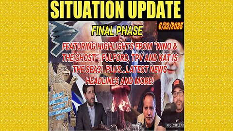 SG Anon. Juan O Savin ~ Situation Update 6/22/25 ~ Restored Republic > Judy Byington- Q+ White Hats