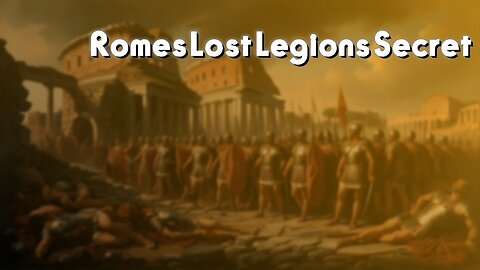 Rome's Lost Legions: A Shocking Secret! #Rome #History #Mystery