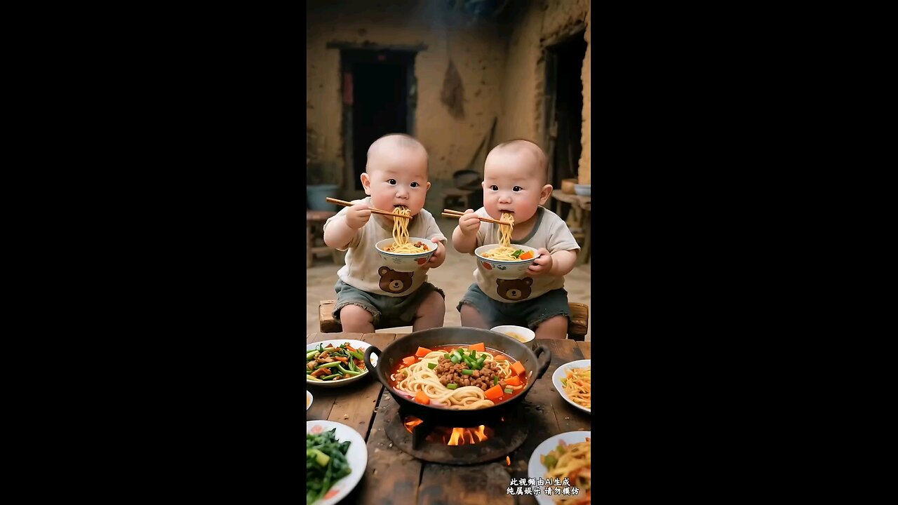 Kids Eating