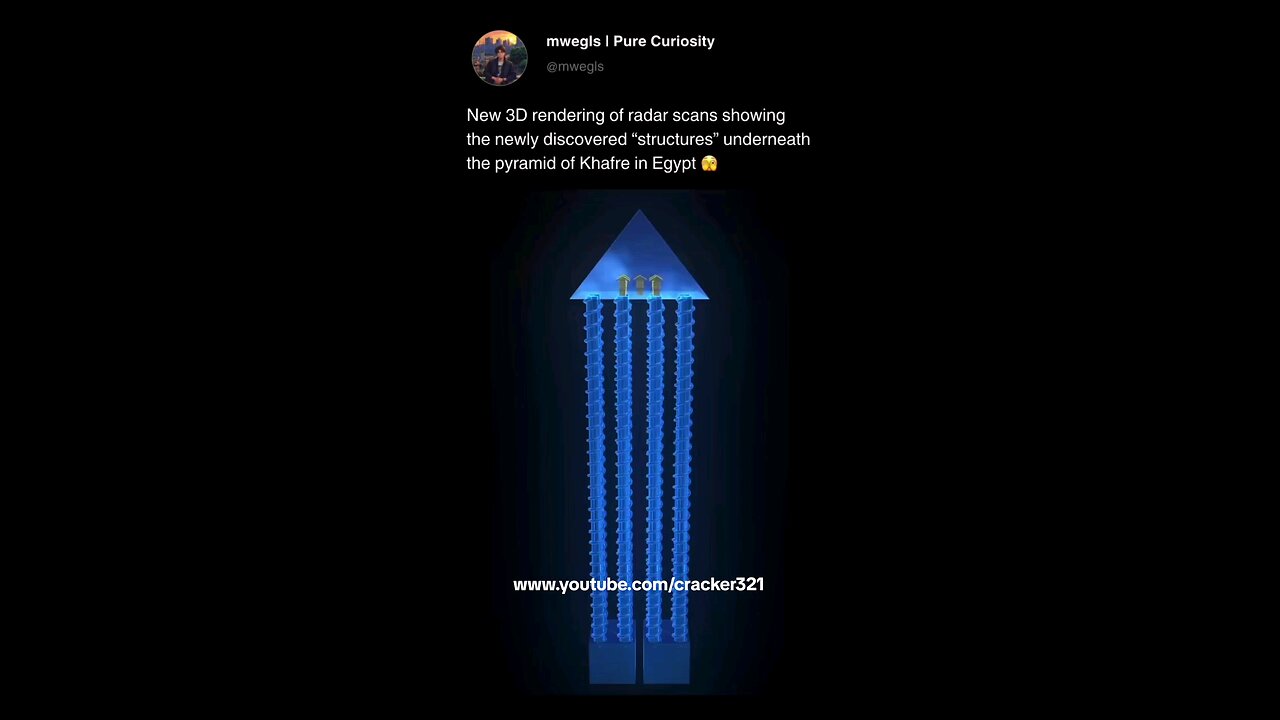 Structure found underneath the pyramids