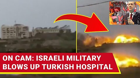 Israeli Military Blows Up Turkish-Built Cancer Hospital In Central Gaza Strip