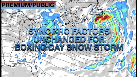 Synoptic Factors Unchanged For Boxing Day Snow Storm