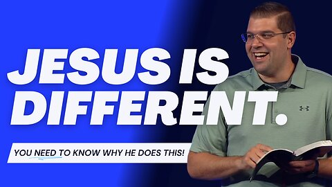 The Difference is Jesus