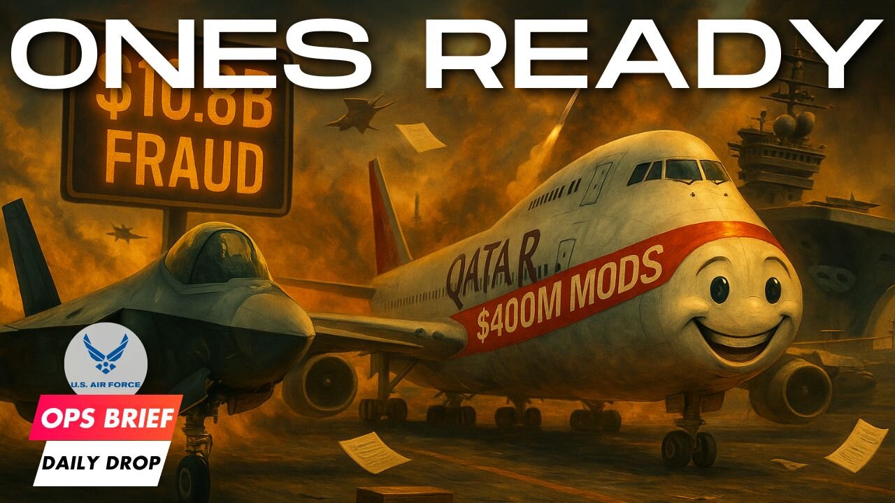 Ops Brief 057: Daily Drop - 6 June 2025 (Billion Dollar Planes & Space Force Daddy Issues)