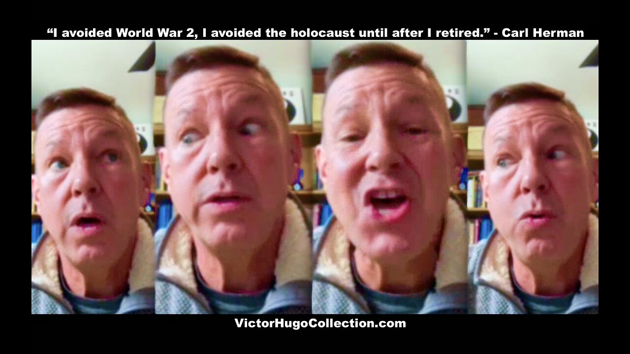 Q Jim Fetzer Shill Need To Know News Carl Herman Avoided Teaching World War Two Holocaust VictorHugo