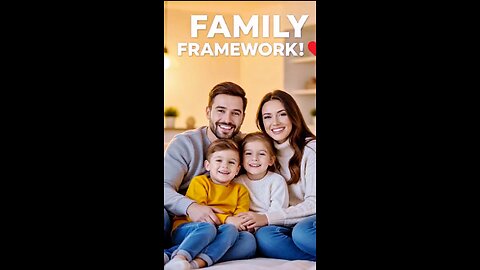 Family framework! #shortsfeed #happyfamily #trendingshorts