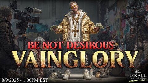Be Not Desirous of Vainglory