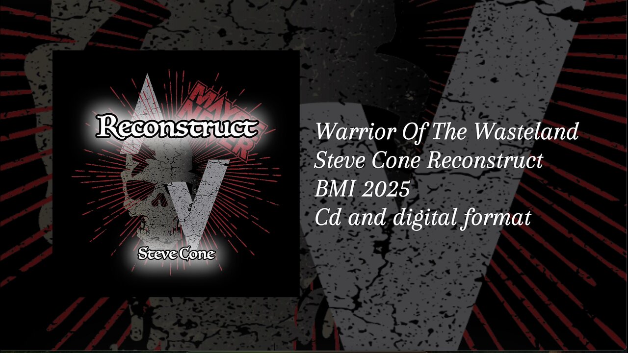 Warrior Of The Wasteland Steve Cone Reconstruct #heavymetal #hardrock