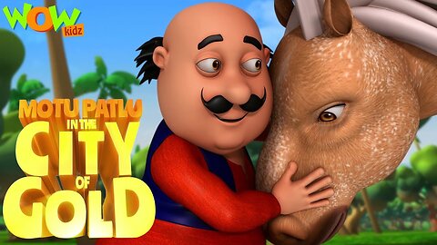 Motu Patlu Hindi Cartoon | City of gold | Animated Movie | | Wow Kidz