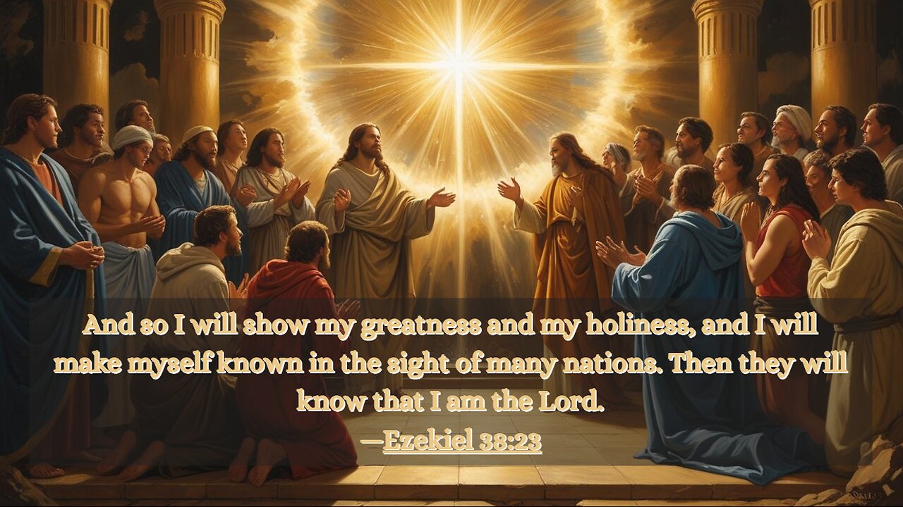Glorify, You will be made known Ezekiel 38:23