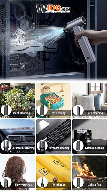 🌌 125000 RPM Turbo Jet Blower – Power Meets Portability 🌀