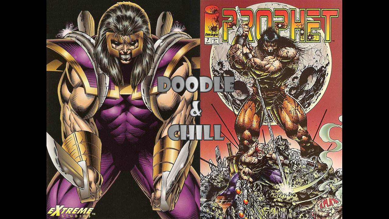 Doodle & Chill: Prophet #Prophet #Image #Liefeld