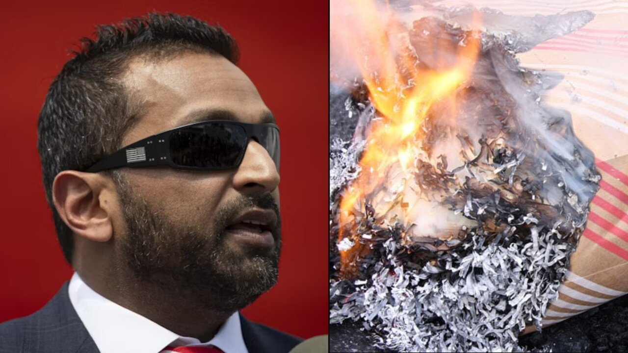 Kash Patel Discovered FBI 'Burn Bags' in Secret Room — What's in Them is Terrifying DC