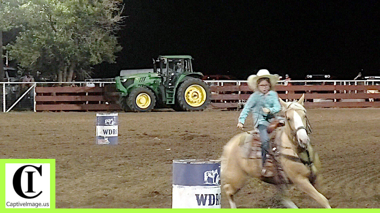 Junior Barrel Racing - 2024 White Deer Rodeo