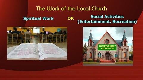 Video Bible Study: Work of the Local Church - 3