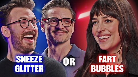 Chris Evans, Dakota Johnson & Pedro Pascal Argue The Weirdest Would You Rather? Questions