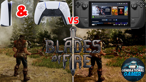 Blades of Fire - PlayStation 5 (PS5) VS Steam Deck