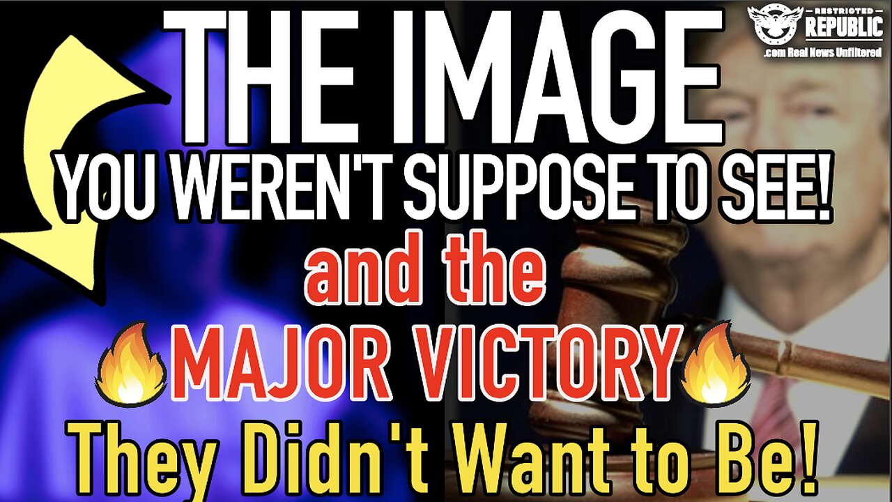 Trump’s “Forbidden” Image Sets the Internet Ablaze — But THIS NEW Court Win Is What Really Matters!