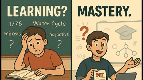 Learning VS Mastery: How to Help Your Child Truly Understand What They Learn in School