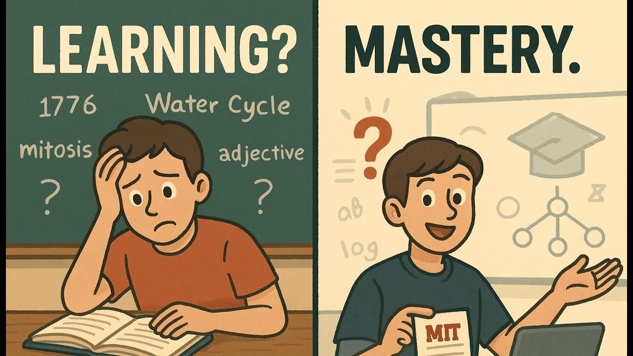 Learning VS Mastery: How to Help Your Child Truly Understand What They Learn in School