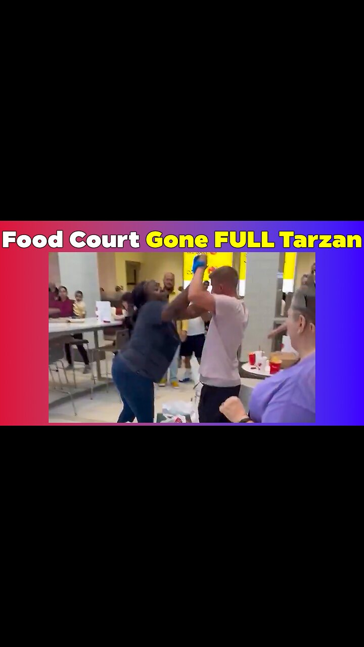 CHARLOTTE FOOD COURT TURNS INTO CONGO: Woke Mayor Lets Tarzan Run Wild AGAIN!