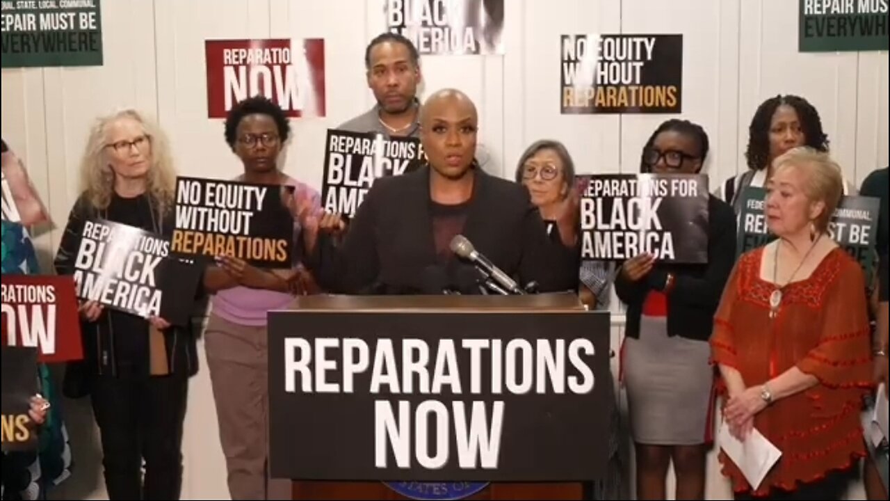 Rep Ayanna Pressley: Government Owes Us Reparations