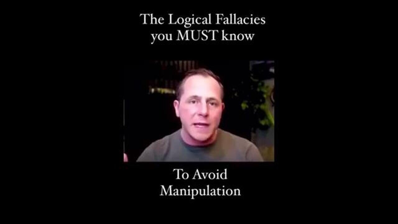 Learn to recognize logical fallacies. This will help you from getting conned by psyops!!!