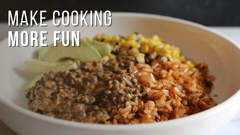 how to make vegan cooking more fun