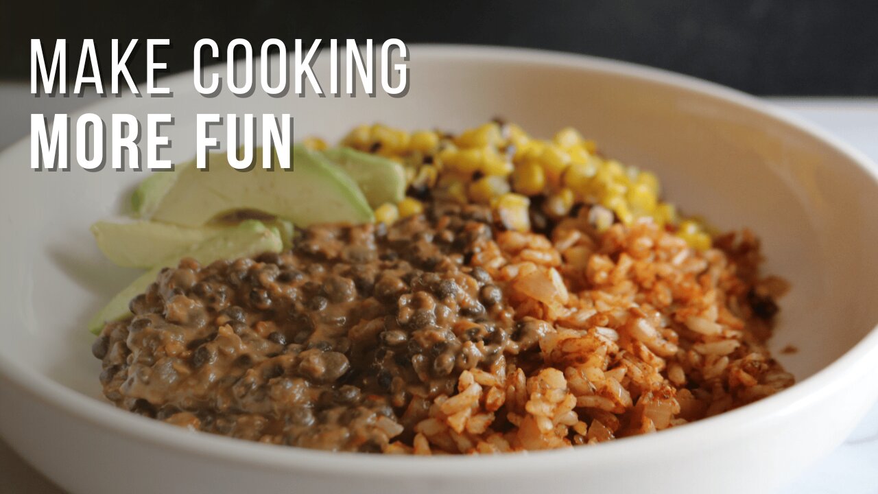 how to make vegan cooking more fun