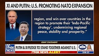 Putin, Xi Jinping pledge to stand together against US