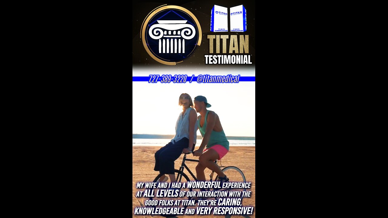 Experience a HIGHER QUALITY of service as a Titan Patient