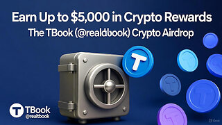 TBook Airdrop Alert: Earn Up to $5,000 in Crypto Rewards with @realtbook's SPLASH Drop!