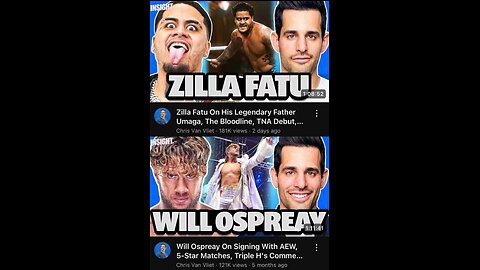 Zilla Fatu OUTDRAWS Will Ospreay in 3 Days – AEW Looks STUPID #shorts