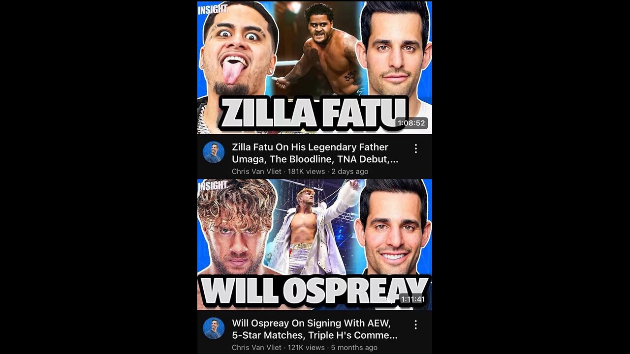 Zilla Fatu OUTDRAWS Will Ospreay in 3 Days – AEW Looks STUPID #shorts
