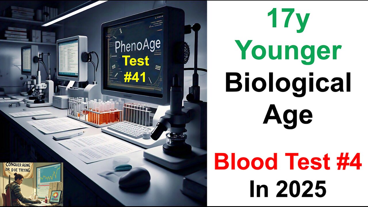 Blood Test #4 in 2025: 17y Younger Biological Age
