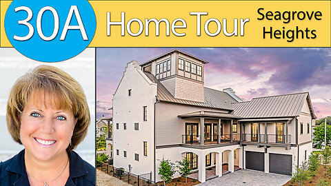 30A Home Tour Seagrove Beach Florida - Seagrove Heights
