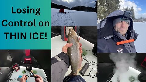 First-Ice: Out of control brook trout fishing! PA ice fishing 2024!